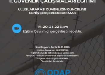 ODAP AKADEMİ 2. GÜVENLİK ÇALIŞMALARI EĞİTİMİ ODAP Akademi II.Güvenlik Çalışmaları Eğitimi – Başvuru Formu