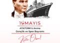 19 Mayıs ATATÜRK’ü Anma, Gençlik ve Spor Bayramı Kutlu Olsun!