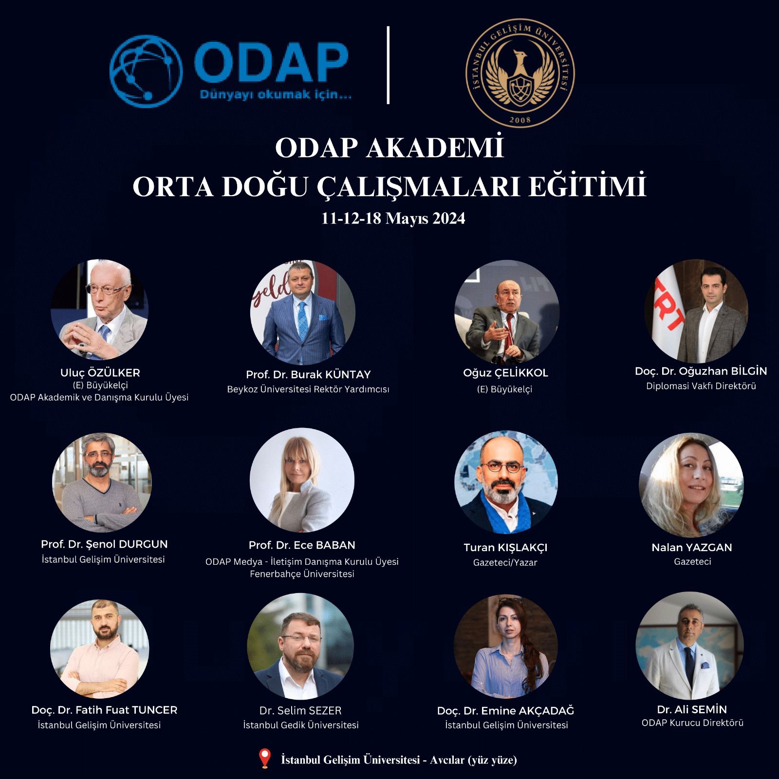ODAP Akademi Orta Doğu Çalışmaları Eğitimi başlıyor!