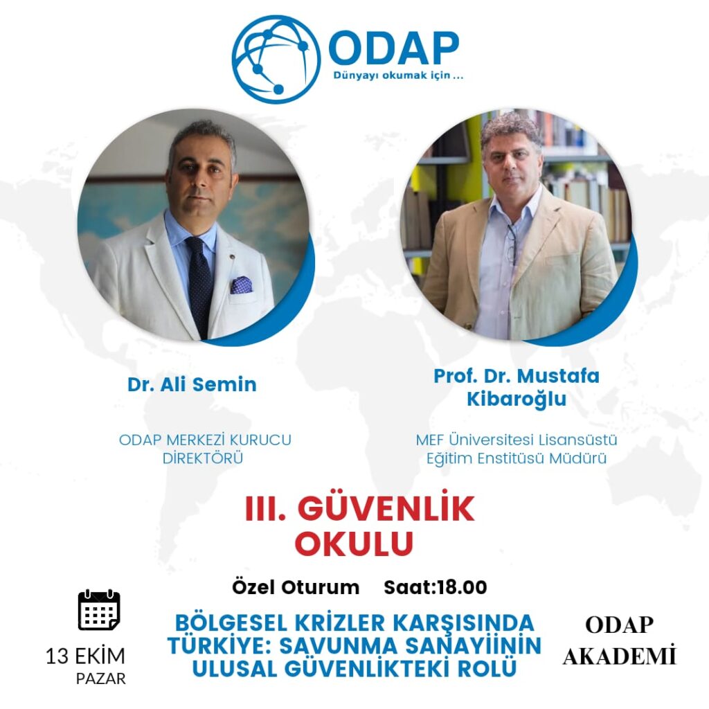 ODAP Merkezi Akademi lll. Güvenlik Okulu Başlıyor