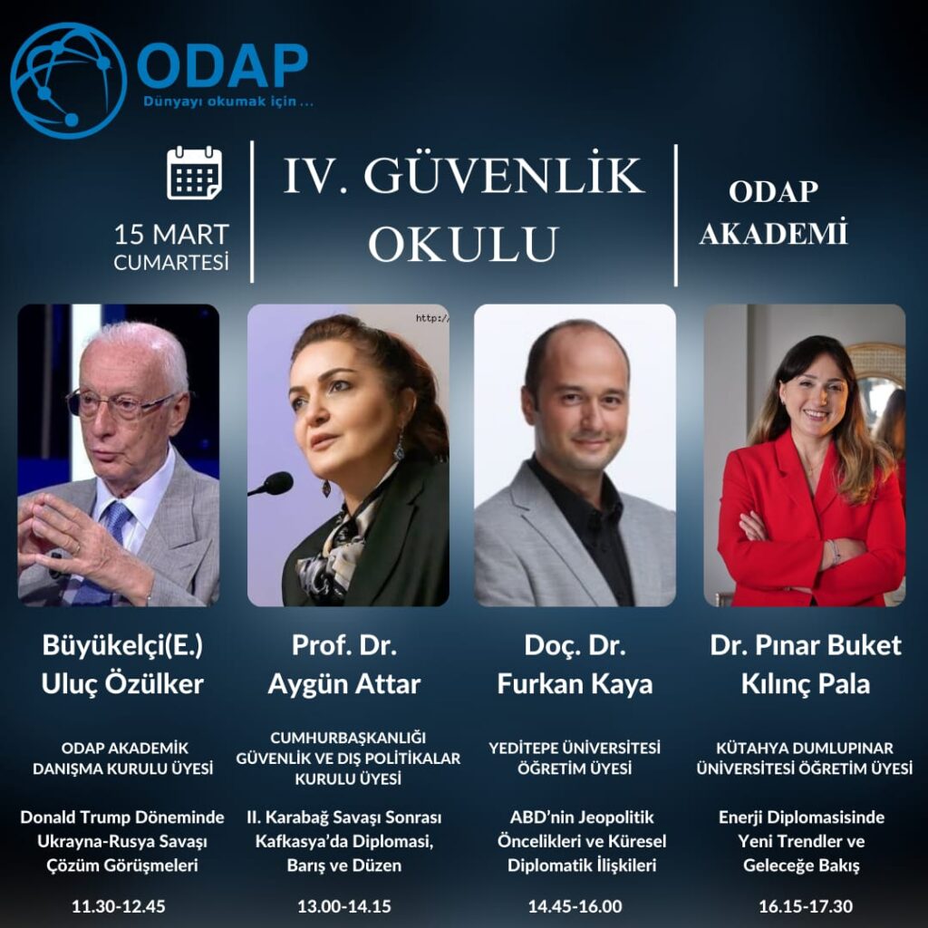 ODAP Merkezi Akademi IV. Güvenlik Okulu Başlıyor