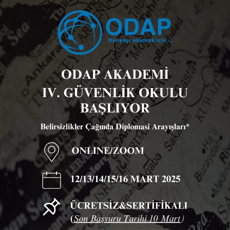 ODAP Merkezi Akademi IV. Güvenlik Okulu Başlıyor