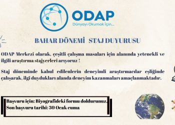 Bahar Dönemi Staj Duyurusu Bahar Dönemi Staj Duyurusu