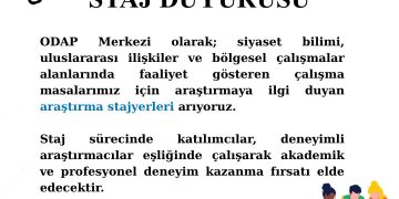 ODAP Akademi Yaz Dönemi Stajı