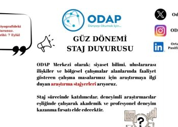 ODAP Merkezi Güz Dönemi Staj Duyurusu ODAP Merkezi Güz Dönemi Staj Duyurusu