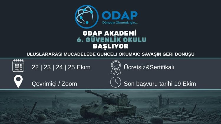 ODAP Akademi 6. Güvenlik Okulu Başvuruları Başladı ODAP Akademi 6. Güvenlik Okulu Başvuruları Başladı